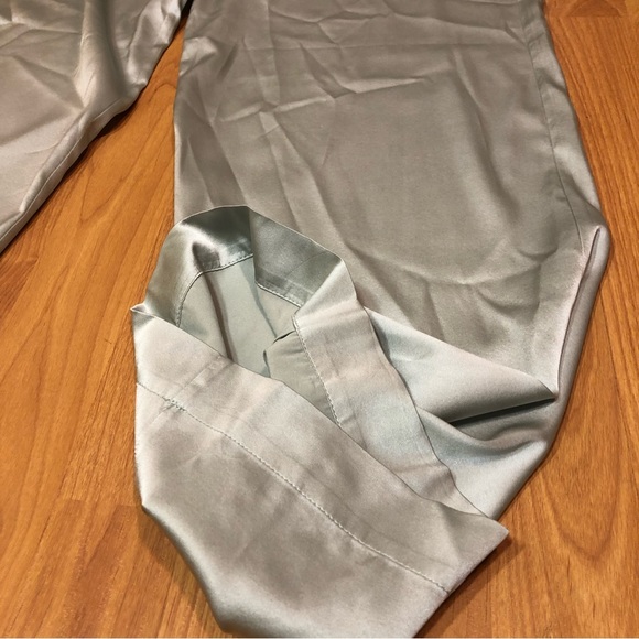 Mulberry Silk pants - light green - Picture 8 of 11